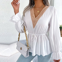 Blusa Feminina Silk Importe Go Branco P 